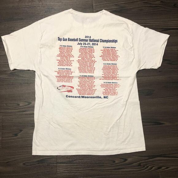 Vintage 2014 National Championship Baseball Graphic Tee - Picture 2 of 5